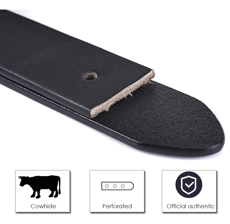 Boucle en alliage d’or Peau de vache