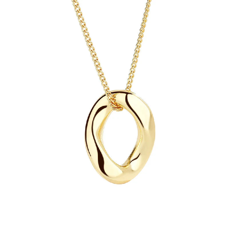 pendentif de forme ronde irrégulière