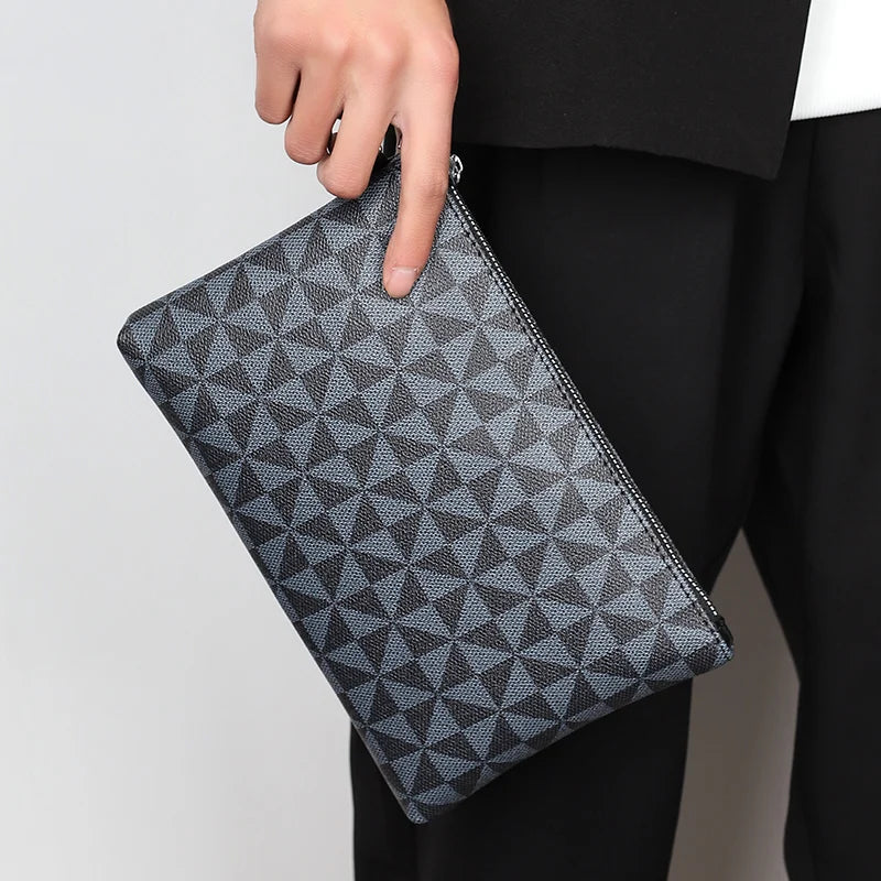 Pochette en cuir PU souple