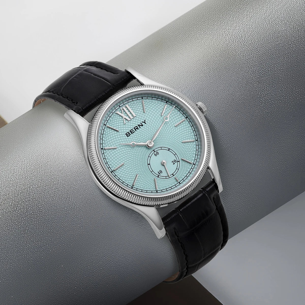 montre à Quartz Ultra-mince boîte en acier inoxydable