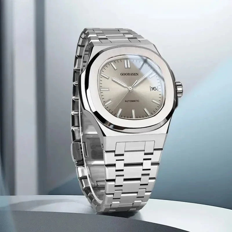 Bracelet en acier inoxydable, automatique