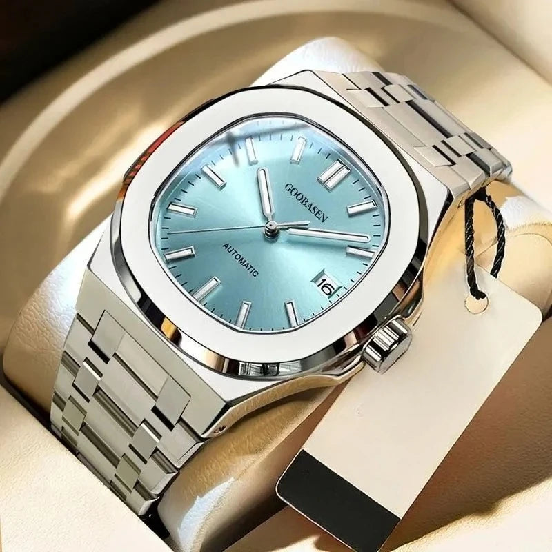 Bracelet en acier inoxydable, automatique