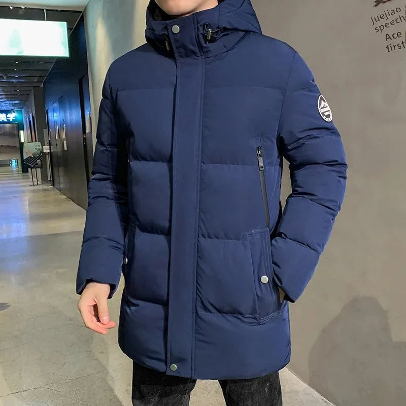 Veste en duvet de coton