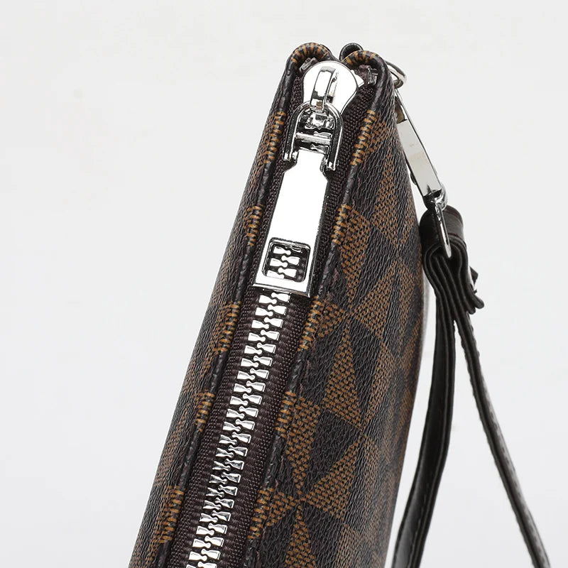 Pochette en cuir PU souple