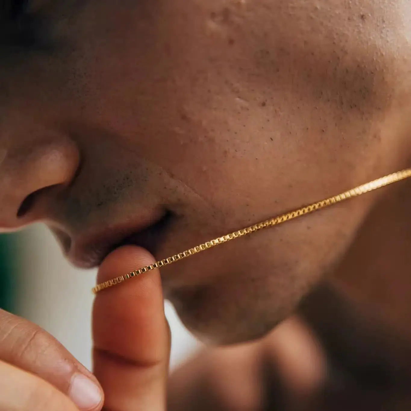 Collier chaîne en acier inoxydable