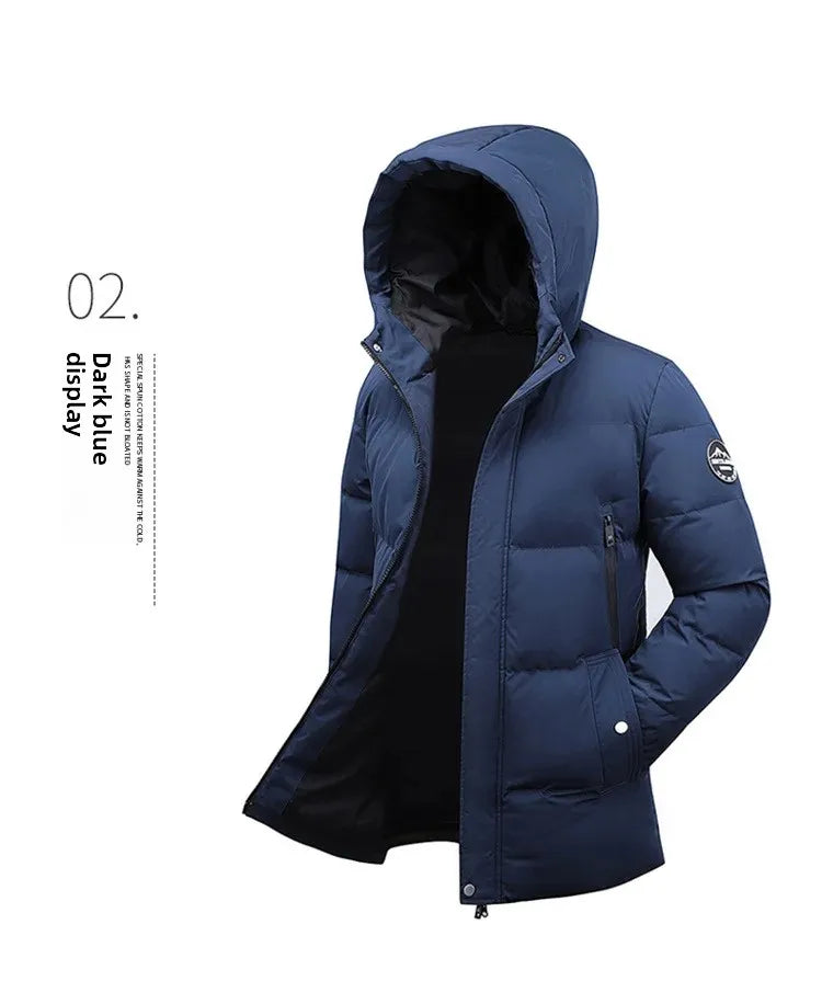 Veste en duvet de coton